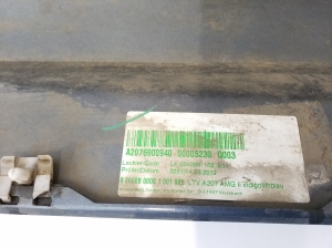 Mercedes Benz E-Class W207 (2009–2017) Schwellerverkleidung außen A2076900940 - 3