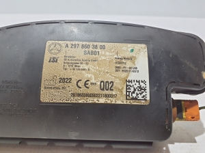 Mercedes Benz EQS 297 (2021–2026) Priekšējā sēdekļa drošības spilvens A2978603800 - 3