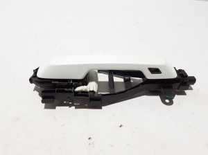Front door external opening handle and its details