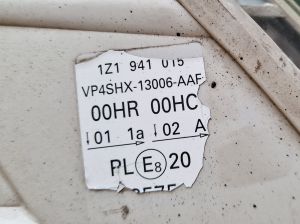 Skoda Octavia II (2004–2013) Headlight VP4SHX13006AAF - 2
