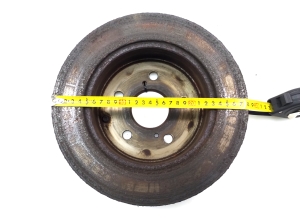TOYOTA RAV 4 A4 (2012–2018) Bremsscheibe hinten 4243142060 - 2