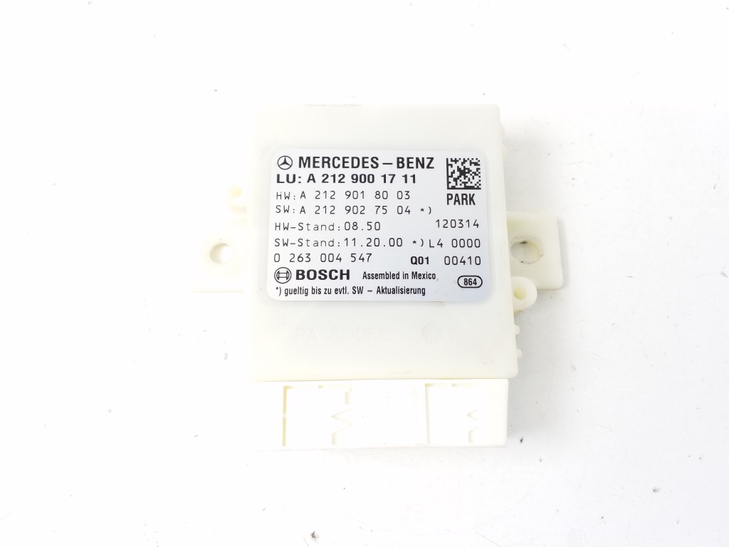 Mercedes Benz E-Class W207 (2009–2017) Parking system control unit A2129001711 Mercedes Benz E-Class W207 (2009–2017) Parking system control unit A2129001711