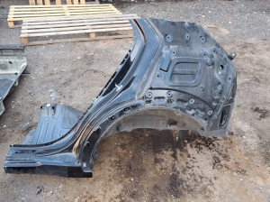 Rear fender and its parts - 71503AOC00