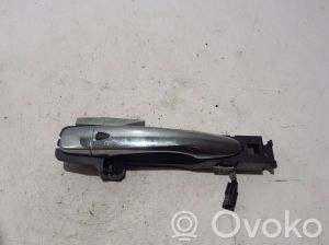 Front door external opening handle and its details