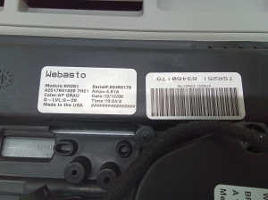 Mercedes Benz R-Class 251 (2006–2017) Katuseaken A2517801029 - 3