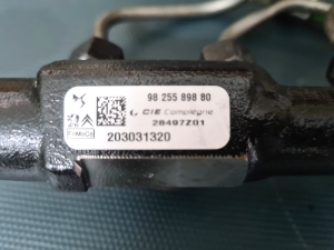 Opel Combo E (2018–2026) Kõrgsurve kütusetoru 9825589880 - 3