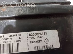 RENAULT Scenic (1996–2003) Fahrzeugstartsystem - 2