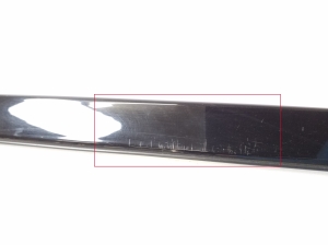 Mercedes Benz E-Class W207 (2009–2017) Windshield pillar outer molding A2076901362 - 4