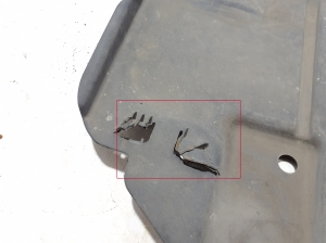 VOLVO C70 II (2006–2013) Front underbody protection 30793870 - 2
