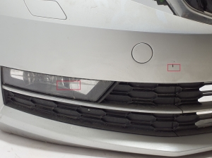Skoda Octavia III (2013–2019) Front bumper 5E0807221P - 4