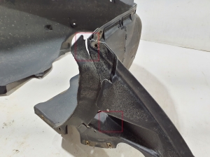 Skoda Octavia III (2013–2019) Front wheel arch liner 5E0809958D - 3