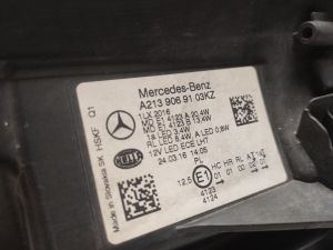 Mercedes Benz E-Class W213 (2017–2026) Scheinwerfer vorne A2139069103 - 5