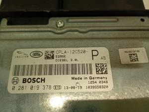 Jaguar XF (2008–2016) Juhtplokk 0281019378 - 4