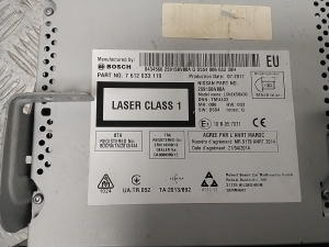 NISSAN Juke F15 (2010–2018) DVD atskaņotājs 7612033119 - 4