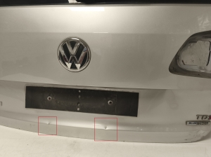 Volkswagen Touran II (2010–2015) Trunk lid - 12