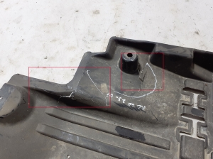 VOLVO XC40 (2017–2026) Rear underbody shield 31694916 - 3