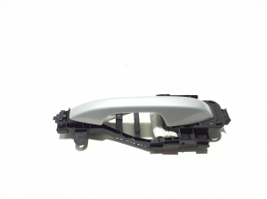 Front door external opening handle and its details