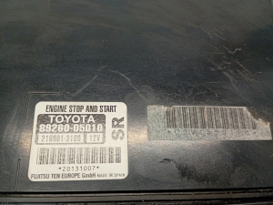 TOYOTA Avensis T27 (2008–2019) Control unit 8926005010 - 2