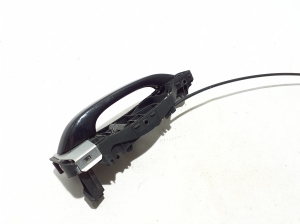 Porsche Cayenne (92A) (2017–2026) Front door external opening handle and its details - 2