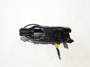 Porsche Cayenne (92A) (2017–2026) Front door external opening handle and its details - 3