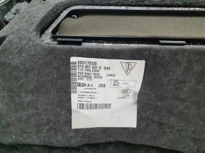 Porsche Cayenne (92A) (2017–2026) Trunk side trim panel 9Y3867037D - 3