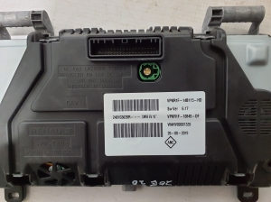 RENAULT Zoe (2012–2026) Combiné d’instruments 248103628R - 4