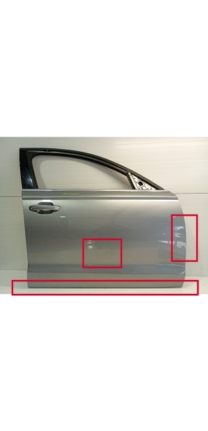   Front door and its parts  -  