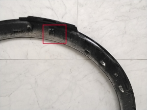 Kia Sorento (2014–2026) Front fender trim (flare) 87713CV100 - 3