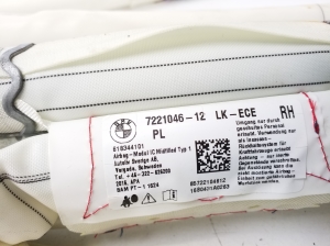 BMW 3 SERIES F30 (2011–2018) Katuse turvapadi 7221046 - 2