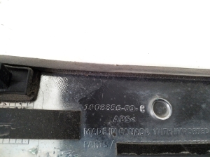 Tesla Model S S (2012–2026) Trunk lid molding 100885600C - 2