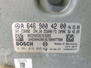 Mercedes Benz Sprinter /906/ (2006–2018) Engine control unit A6469004200 - 2