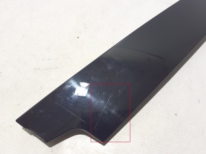   Front door outer window molding  - 802857233R 