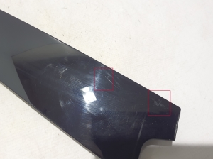   Rear side door outer window molding  - 822836094R 