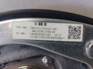 Mercedes Benz Sprinter /906/ (2006–2018) Stūres drošības spilvens A9068601202 - 2