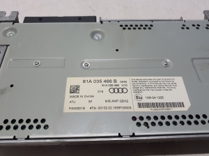 AUDI A3 8V (2012–2020) Audio amplifier 81A035466B - 3