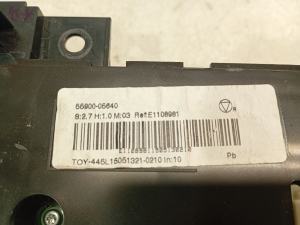 TOYOTA Avensis T27 (2008–2019) Heater control panel 5590005640 - 5