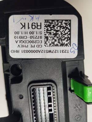 Kia XCEED I (2019–2026) Heater control panel 97250CR900 - 3