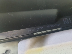 TOYOTA Corolla (2018–2026) Schmutzfänger 7662502430 - 2