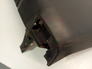 Opel Vivaro B (2014–2019) Eckteil der hinteren Stoßstange 850165246 - 7