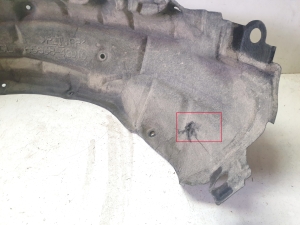 TOYOTA RAV 4 A4 (2012–2018) Aizmugurējais apakšspārns 6563842010 - 2
