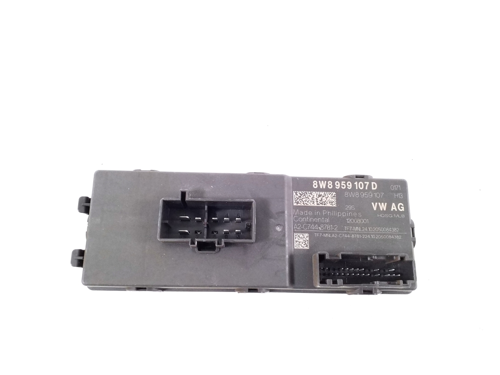 AUDI e-tron SUV (2018–2026) Trunk lid control module 8W8959107D AUDI e-tron SUV (2018–2026) Trunk lid control module 8W8959107D