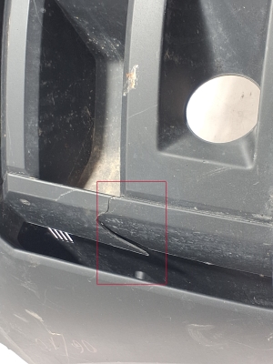 RENAULT Master XDD (2024–2026) Pare-chocs avant 620223390R - 2