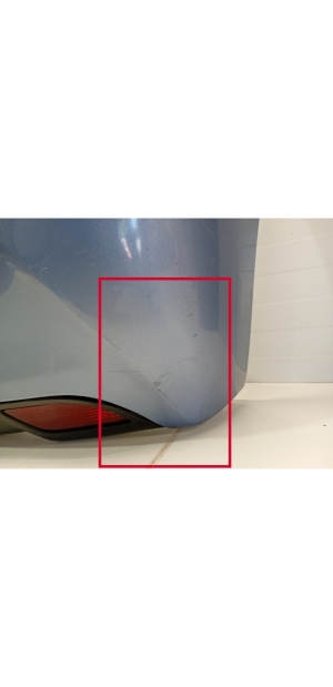 TOYOTA Yaris (2011–2020) Rear bumper and its parts (set) - 7