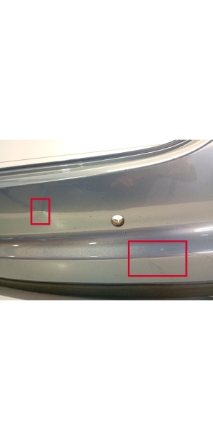 Jaguar XF (2008–2016) Rear bumper - 6