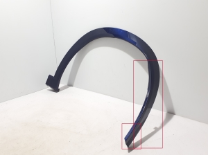 AUDI e-tron SUV (2018–2026) Front fender trim (flare) 4KE853718A - 2