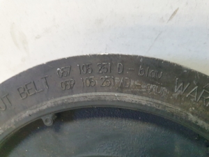 Volkswagen Touareg I (2002–2010) Väntvõlli rihmaratas 057105251D - 4