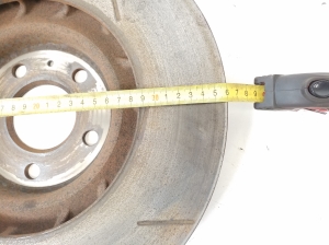 Porsche Macan (2014–2026) Front brake disc 95B615302E - 3