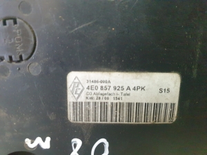 AUDI A8 D3 (2002–2010) Glove box 4E0857925A - 5
