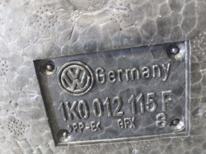AUDI A3 8P (2003–2012) Trunk tool tray and its parts 1K0012115F - 2