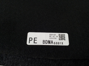 Mazda 3 IV (2019–2026) Pakiruumi vaip BDMA6881X - 4
